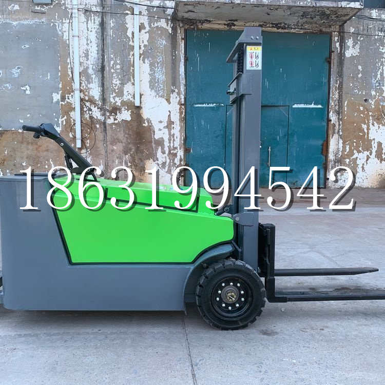 察隅县小型电动叉车1吨2吨步行站驾式电瓶堆高充电装卸车液压升降车铲车